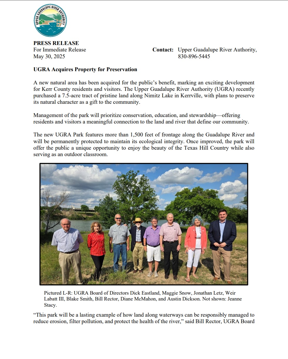 UGRA Press Release | May, 2025