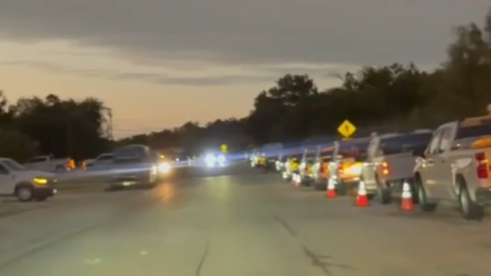 'Gas Is Blowing' — City of Kerrville Silent through 8 Emergency Gas Tickets - East Main Lined with Atmos, Utility Trucks